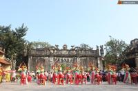 Ảnh Quyết tâm thực hiện biện pháp 3 không trong Lễ hội mùa thu, Côn Sơn-Kiếp Bạc 2012