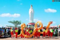 Ảnh Hàng ngàn người tham dự Lễ Quán âm Phật đài Nam Hải - Bạc Lie