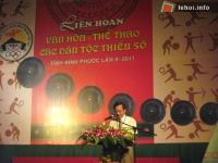 Ảnh Sôi động Liên hoan văn hóa, thể thao các dân tộc thiểu số tỉnh Bình Phước