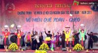 Ảnh Khai mạc chương trình “Về miền lễ hội cội nguồn dân tộc Việt Nam” tại Phú Thọ