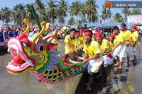 Ảnh Tưng bừng lễ hội đua thuyền tại Quảng Ngãi