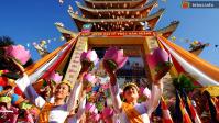 Ảnh Lễ hội Phật đản tại chùa Thạch Khê ở Quảng Nam